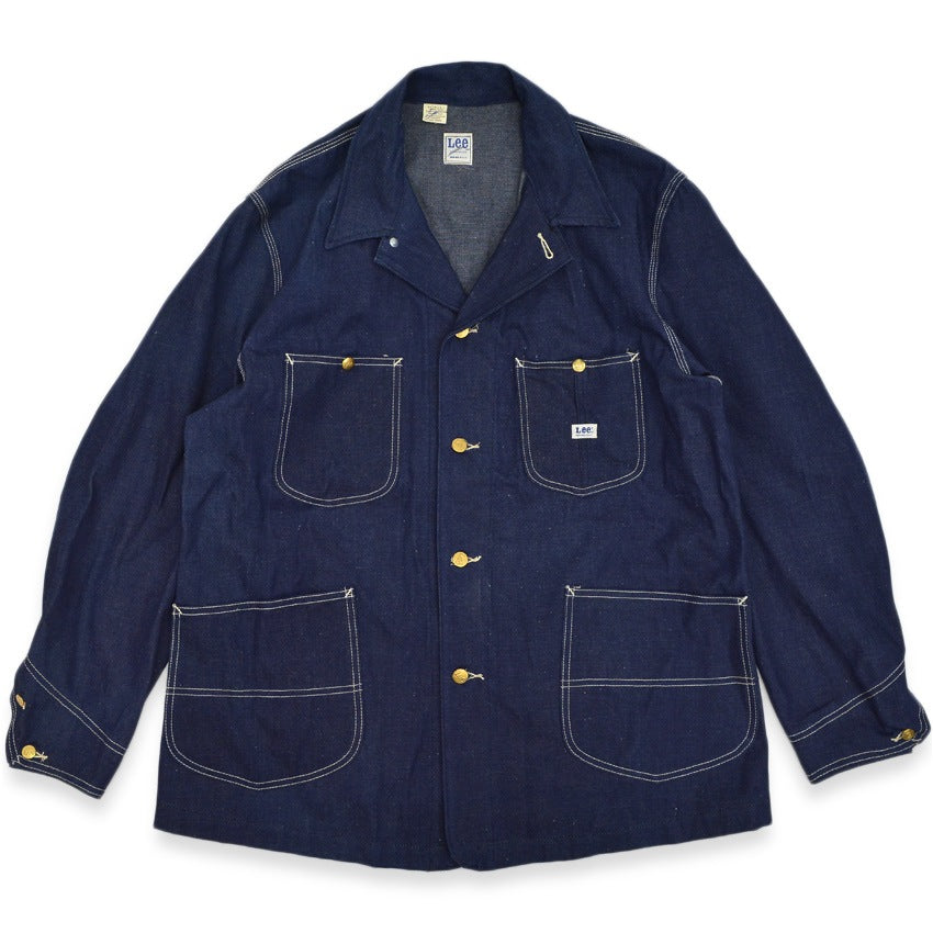 1970's DEADSTOCK Lee 91-J DENIM COVERALL ... Fits like 44