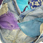 1960's Lee 101-Z HIPPIE ART PATCHWORK DENIM PANTS... W32 L30