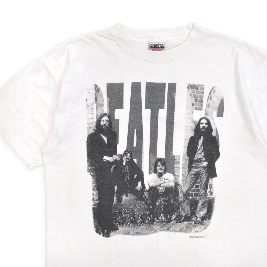 1990's ONEITA BEATLES HEY JUDE PHOTOGRAPH PRINT T-SHIRT ... XL