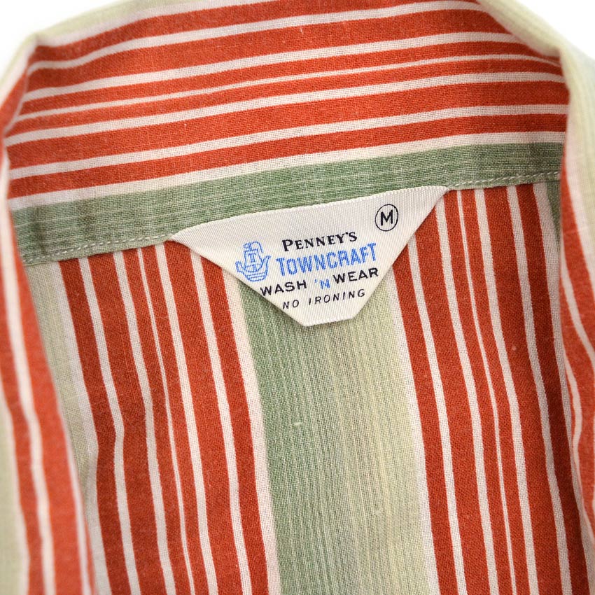 1960's PENNEY'S TOWNCRAFT PAJAMA SHIRT...M