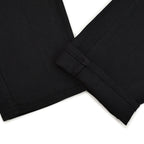 1960's LEVI'S 518 BIG-E BLACK Katsuragi COTTON TWILL PANTS... W32 L33