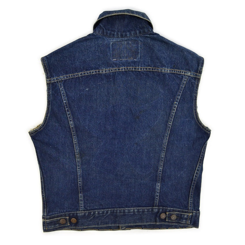 1960's LEVI'S 557XX CUT OFF DENIM VEST... 40