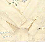 1930's~ SEWN SIGNATURES MEMORIAL JACKET...
