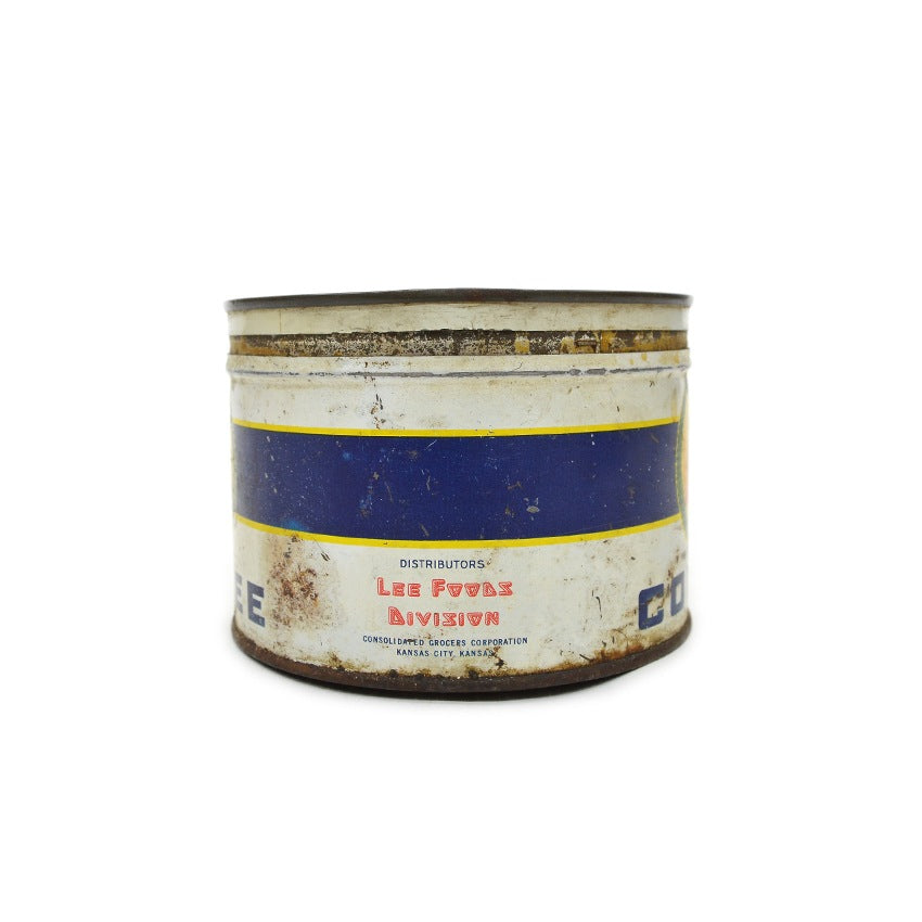 ~1930's THE HDLEE MERCANTILE CO. COFFEE CAN...