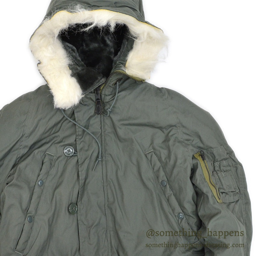 1970's DEADSTOCK USAF N-3B LANCER CLOTHING CORPORATION ... MEDIUM