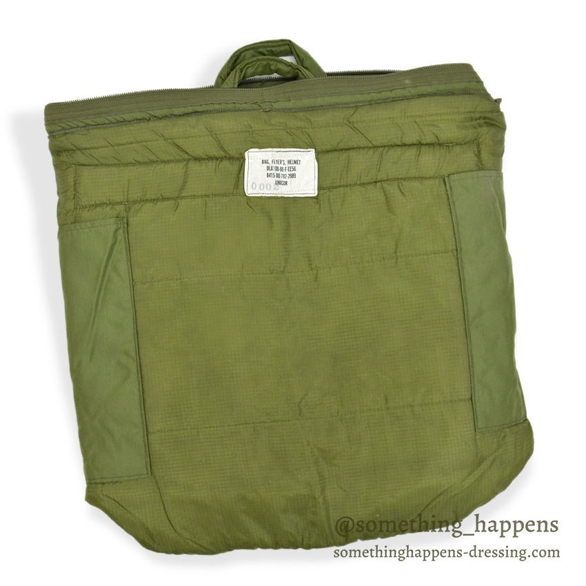 1980's USAF BAG, FLYER'S, HELMET STENCIL...