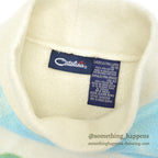 1990's CATALINA POLAR BEAR MOCK NECK FLEECE ...