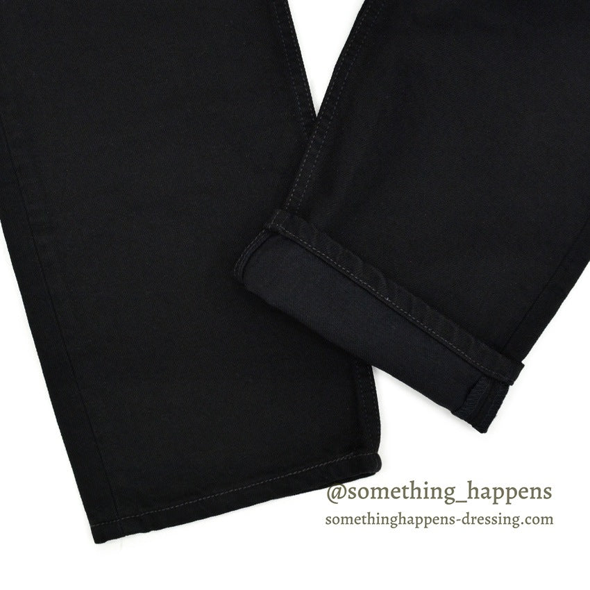 DEADSTOCK Levi's 501 BLACK DENIM PANTS Made in USA... W33 L32