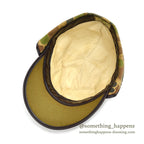 1960s LL Bean Hunting Camo Cap with cursive tag...
