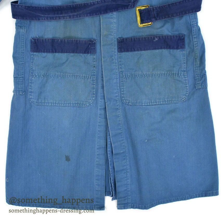 〜1960's ANGUS TWO TONE HBT SHOP COAT ... 42