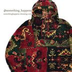 〜1990's MY-T POPCORN FLEECE PULLOVER JACKET ... M