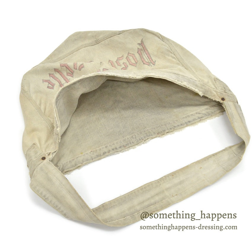 〜1950's PITTSBURGH POST-GAZETTE BOTH SIDE PRINT NEWS PAPER BAG ...