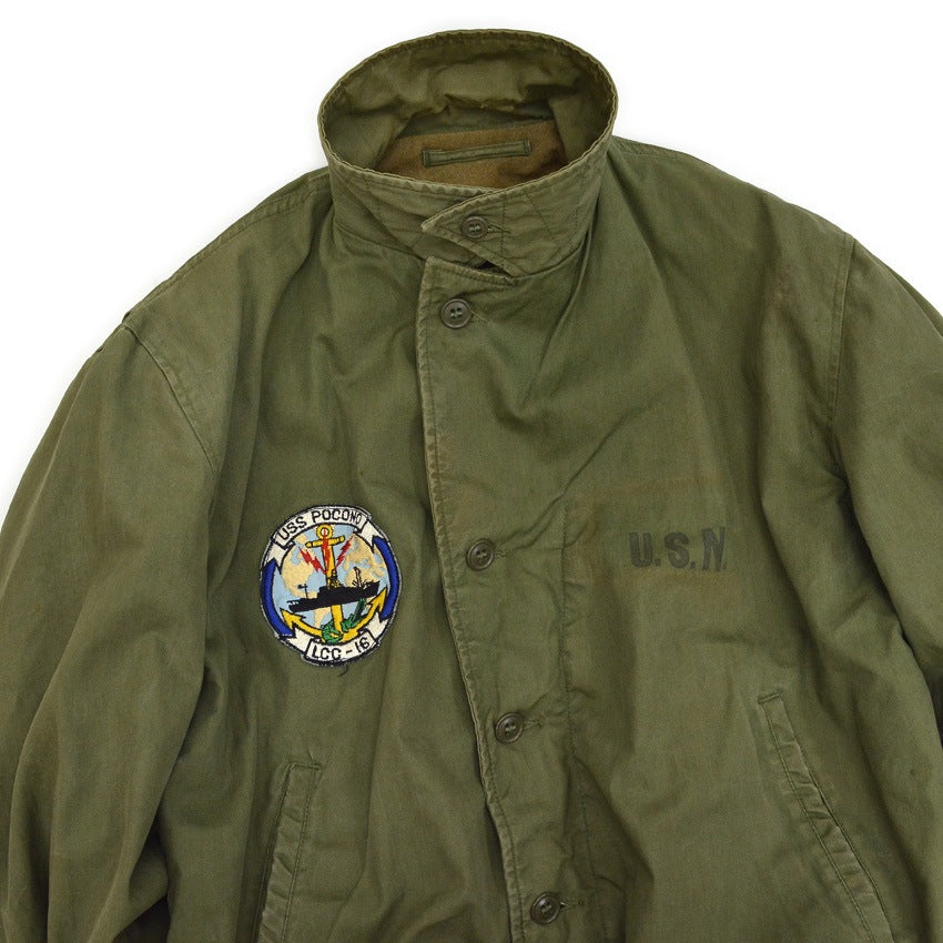 1940's U.S.NAVY N-4 JACKET SQUADRON PATCHES ... Fits like 40