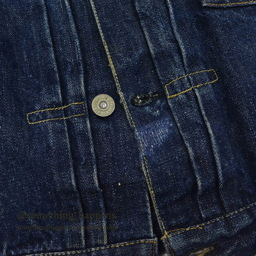 1940's LEVI'S 506XX TYPE1 DENIM JACKET DARK ...