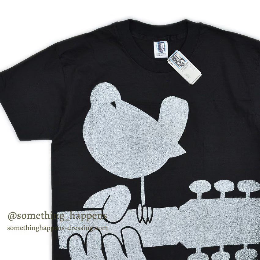 1990's DEADSTOCK GEM WOODSTOCK JUMBO LOGO T-SHIRT... L