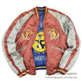 1950's JAPAN SOUVENIR JACKET 45TH TAC RECON SQD THE POLKA DOTS Sukajan... AS IS
