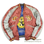 1950's JAPAN SOUVENIR JACKET 45TH TAC RECON SQD THE POLKA DOTS Sukajan... AS IS