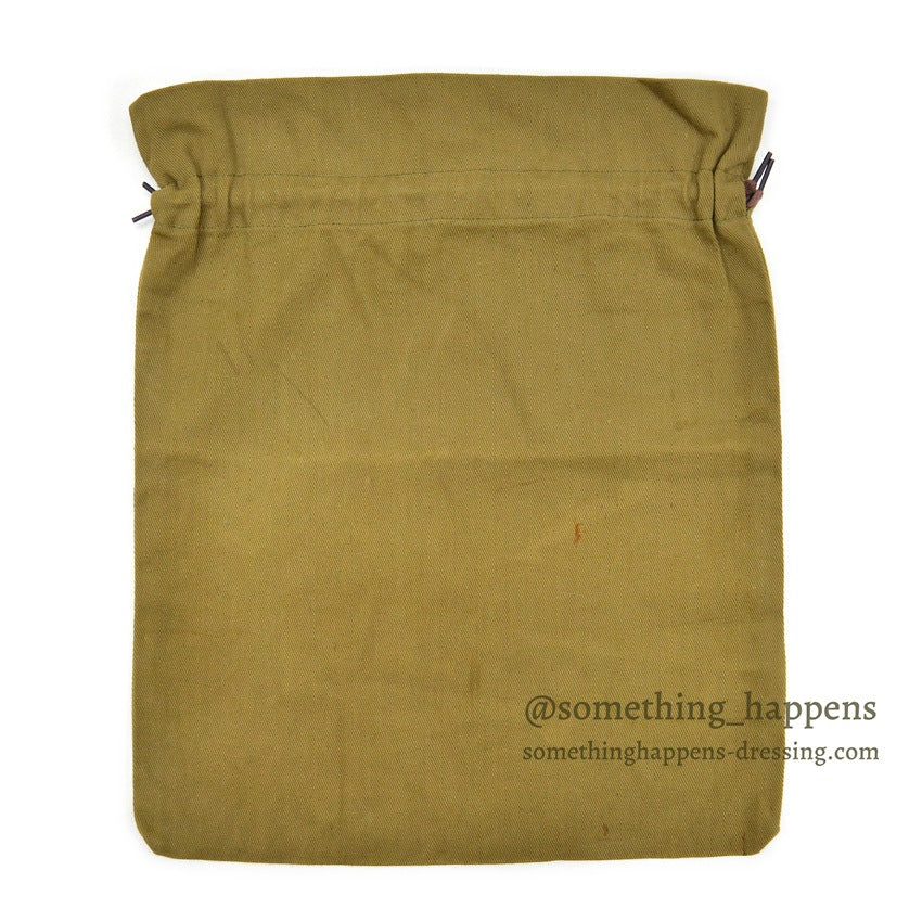 1940's AMERICAN RED CROSS WW2 COTTON TWILL DITTY BAG ...