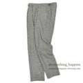 1960's~ EURO GLEN CHECK TROPICAL WOOL SLACKS... W32 L32