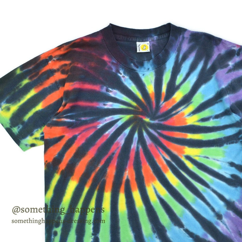 1980's〜 SUNDOG SPIRAL TIE DYE T-SHIRT ... L