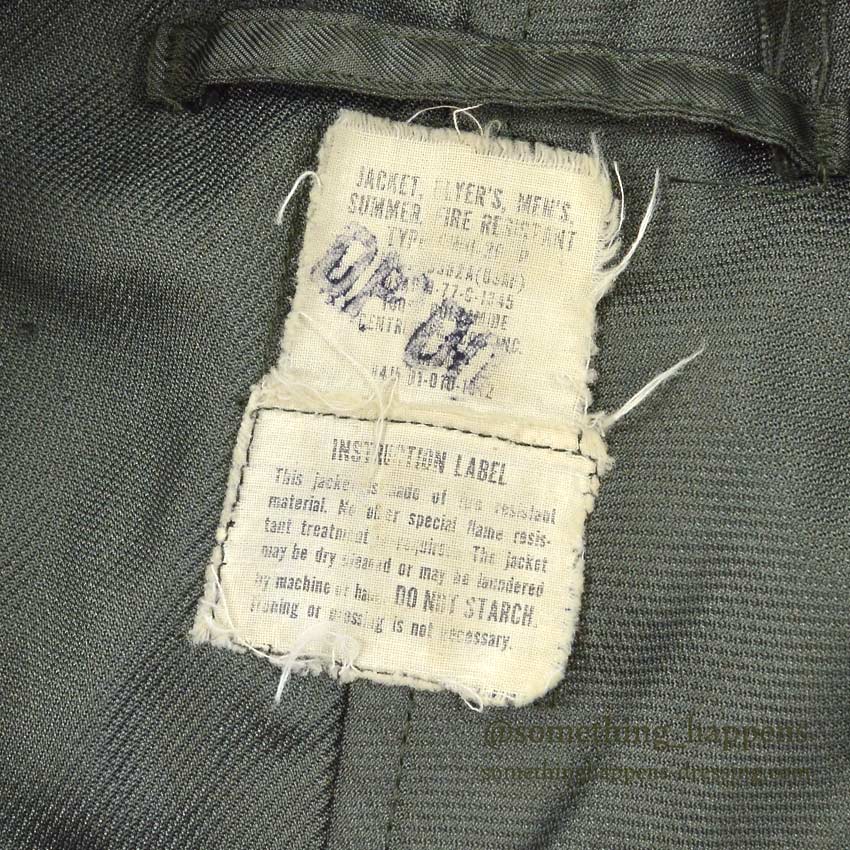 1970's USCG CWU-36/P SUMMER FLIGHT JACKET ... Fits like S