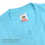 1990's FRUIT OF THE LOOM YIN YANG SMILE ART T-SHIRT ... XXL