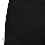 1970's~ DEADSTOCK Lee RIDERS 200 BLACK COTTON TWILL PANTS... W34/L34