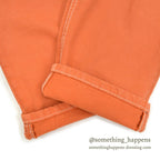 DEADSTOCK Levi's 501 ORANGE DENIM PANTS Made in USA... W33/L30