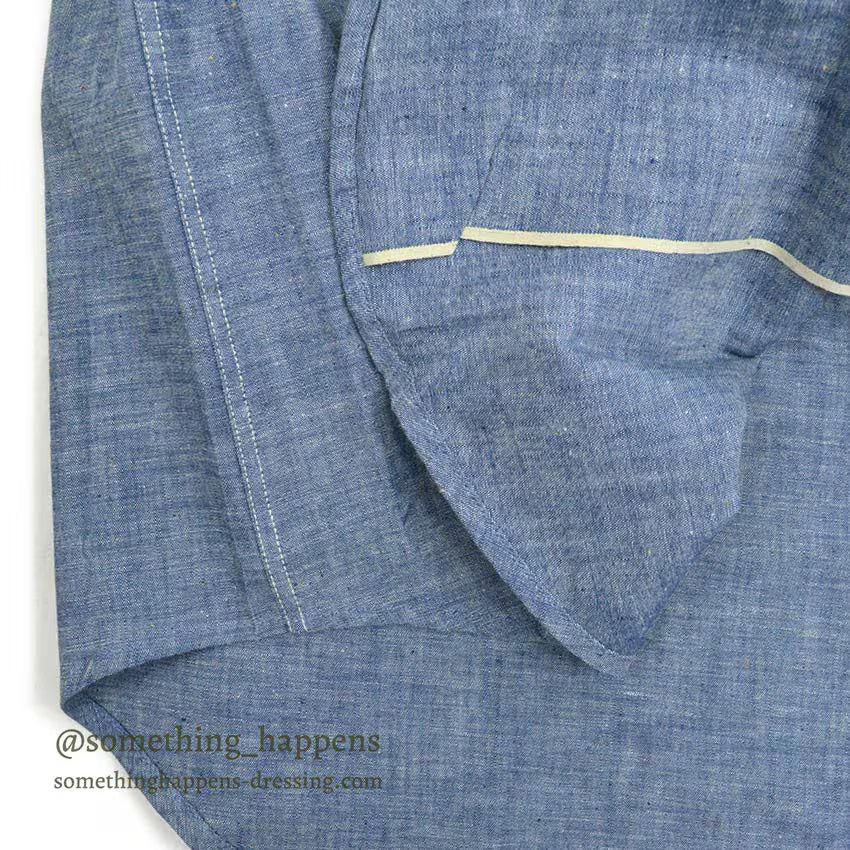 1960's DEADSTOCK BIGMAC PENNEYS CHAMBRAY S/S SHIRTS ... L