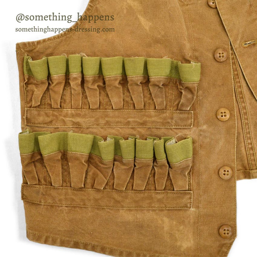 1930's DUXBAK BROWN DUCK HUNTING VEST...