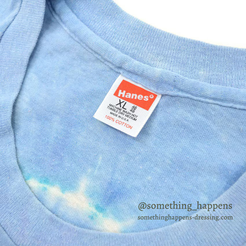 〜1980's HANES PEACE TIE DYE T-SHIRT ... XL