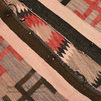 c.1930's NAVAJO RUG WHIRLING LOGS SWASTIKA... 155cm/110cm