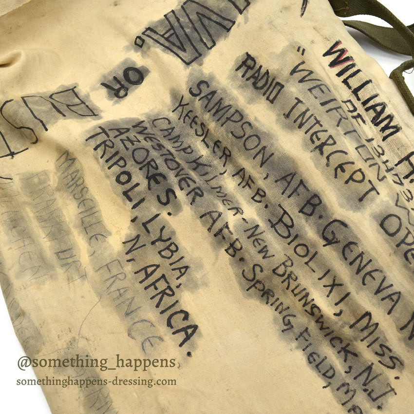 1950's U.S.A.F. BAG DUFFLE TYPE1 ...