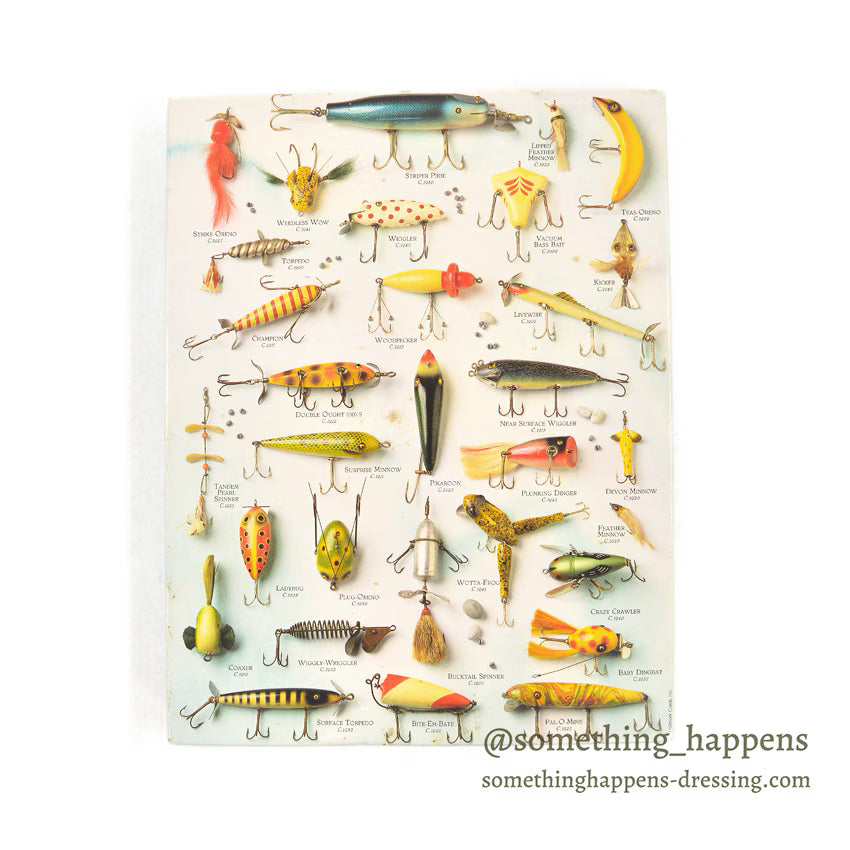 OLD SPRINGBOK ANTIQUE LURE COLLECTABLE JIGSAW PUZZLE...