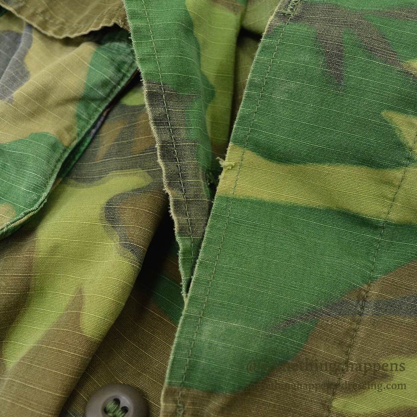 1970's USMC ERDL JUNGLE FATIGUE JACKET MIX LEAF... MR