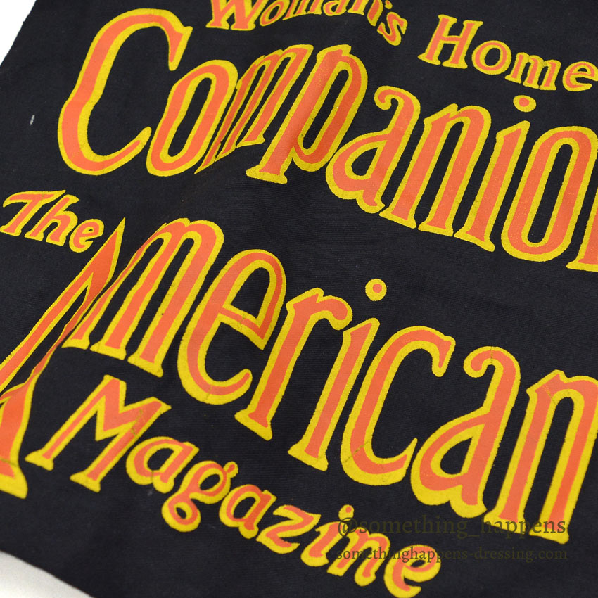 〜1940's DEADSTOCK COLLIER'S THE NATIONAL WEEKLY MAGAZINE DELIVERY BAG ...