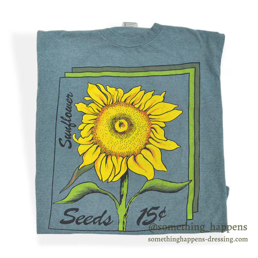 1990's ONEITA SUNFLOWER SEEDS 15¢ T-SHIRT ... XL