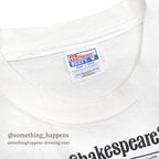 1990's HANES SHAKESPEARE ART PRINT T-SHIRT ... L