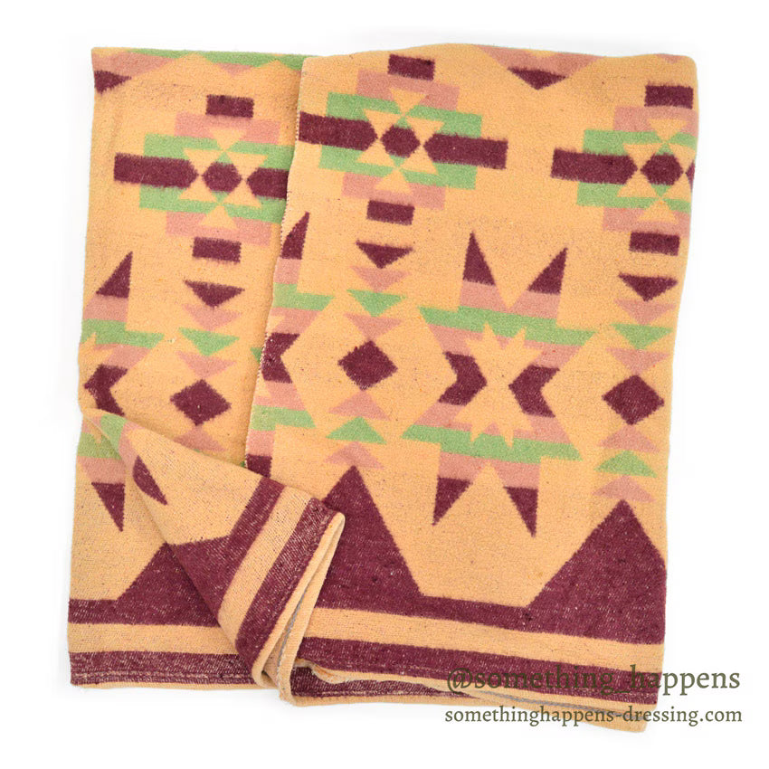 1940's〜 BEACON SOUTHWEST COTTON CAMP BLANKET ... 168cm/114cm