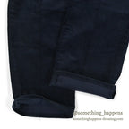 1980's DEADSTOCK Lee 200 CORDUROY PANTS DARK NAVY... W38/L30
