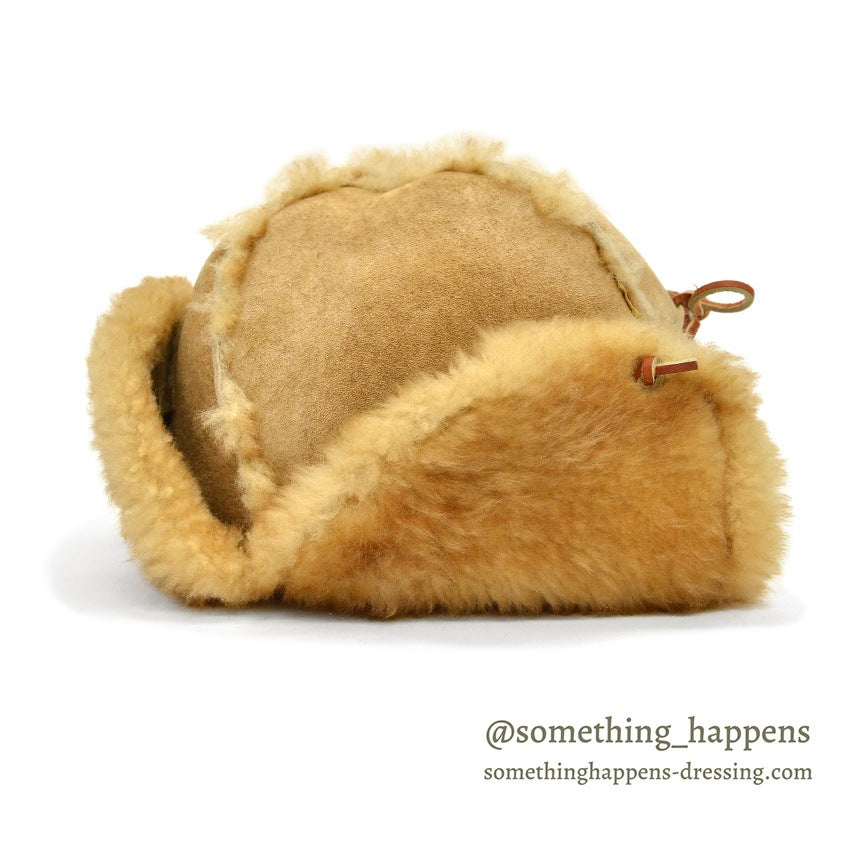 1980's L.L.BEAN SHEARLING HAT ... S