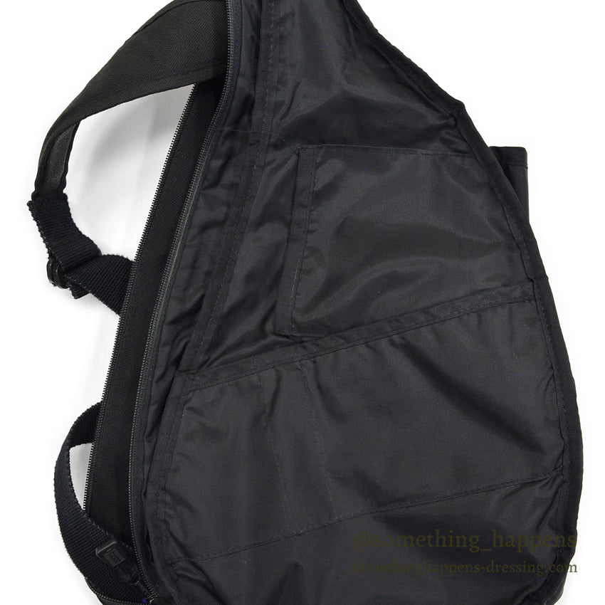 1980's L.L.BEAN HEALTHY BACK BAG, BLACK ...