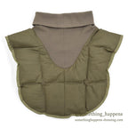 1980's EDDIE BAUER GOOSE DOWN NECK WARMER ... LARGE
