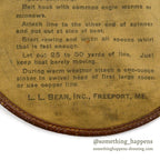 1930's L.L.BEAN CANVAS FISHING POUCH ...