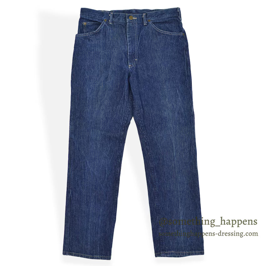 1980's Lee 200 STRIPE DENIM PANTS...W34/L30