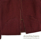 1930's~ MERRIMEL WOOL SPORTS JACKET 扇TALON ... 42
