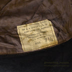 1940's U.S.N. WW2 FOUL WEATHER DECK HAT ... 71/2