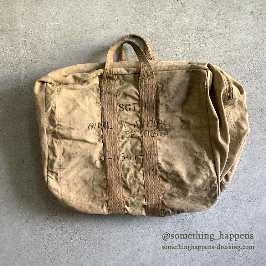 1940's USAAF. WW2 AVIATOR'S KIT BAG STENCIL...