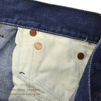 1960's POWR HOUSE MONTGOMERY WARD 101 DENIM PANTS SELVAGE... W34/L29