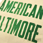1950's~ DEADSTOCK NEWS AMERICAN BALTIMORE CANVAS APRON...